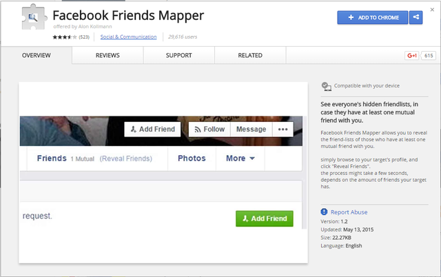 Friend mapper for facebook license key west
